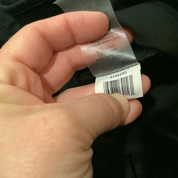 Vince Camuto Black Ponte Split Hem Cropped Pant Size Large - Picture 9 of 14